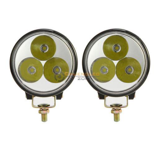 2x epistar led 9w 3x3w work light driving light spot beam wagon off-road suv car