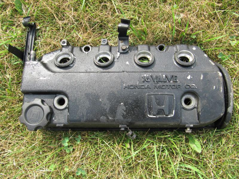 88-91 honda civic crx engine motor valve cover oem 1.5l, 1.6l