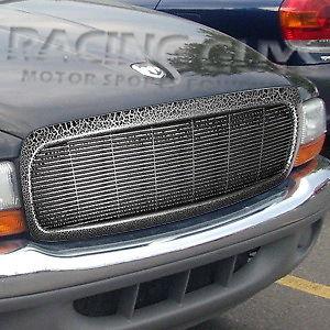 01 02 03 04 dodge dakota leopard pattern billet grille upper front grill rt