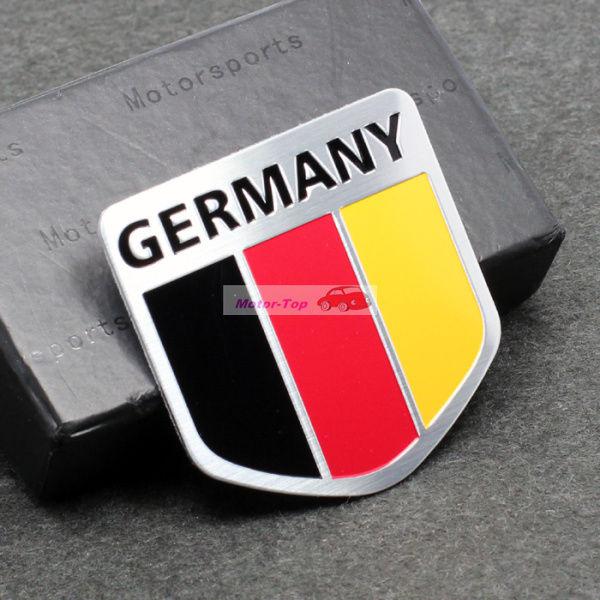 Rear emblem badge sticker decal germany land flag audi bmw mercedes benz vw opel