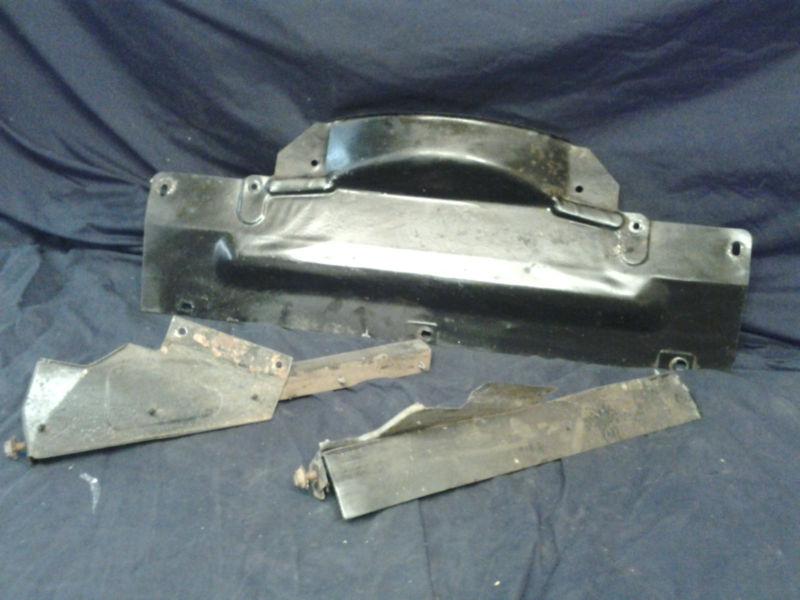 1966 ford thunderbird  radiator mount  fan shroud