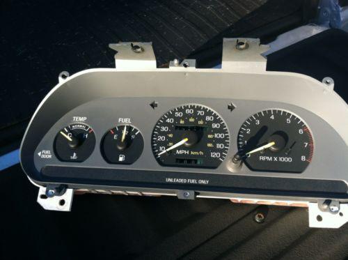 Instrument cluster for 1993 ford escort