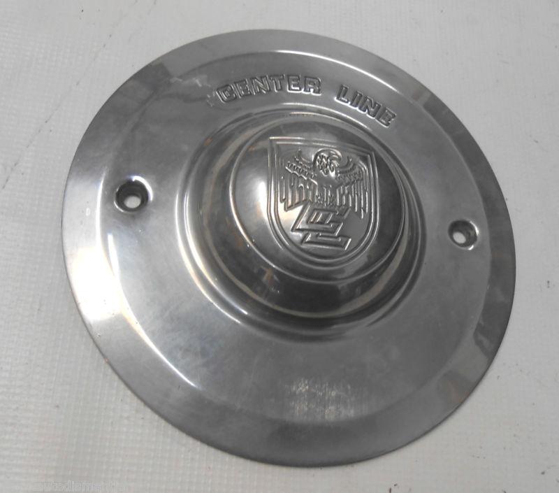 Centerline wheel center hub cap cap cover (1) aluminum 8" diameter