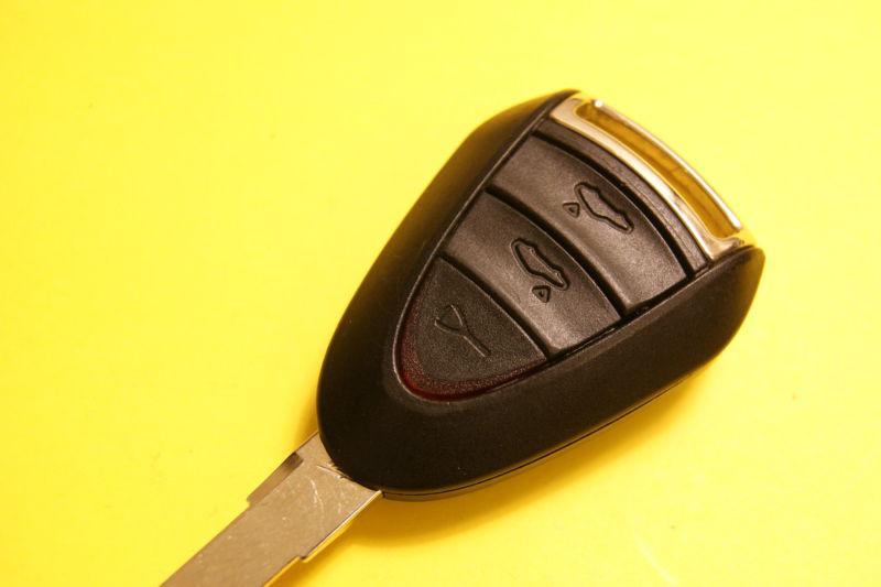 Uncut  porsche  keyless   entry  remote key  fob  