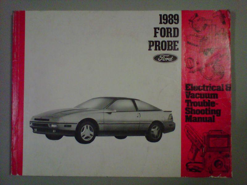 1989 ford probe factory service shop repair manual evtm