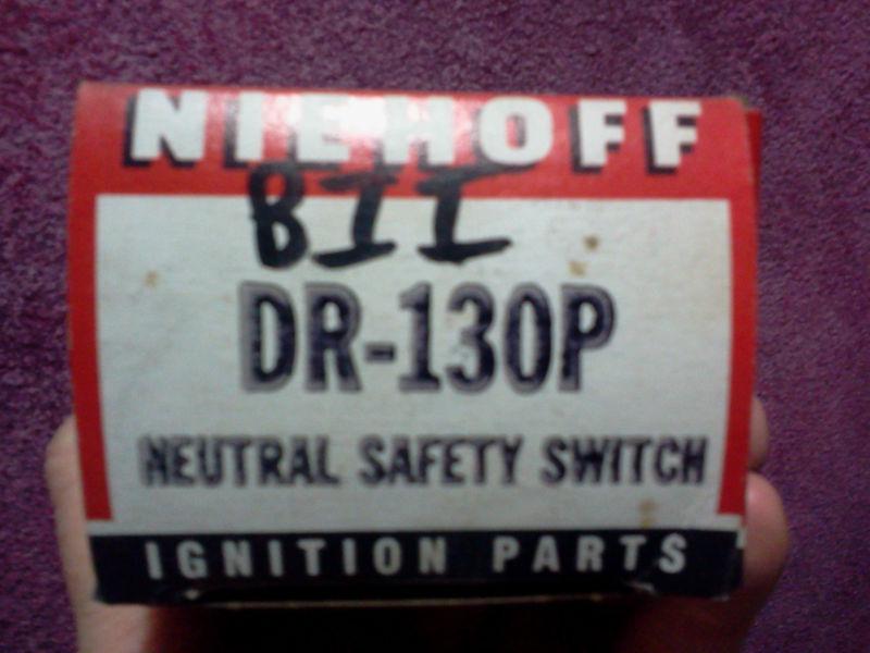 Niob niehoff dr-130p nuetral safety switch 74-80 gm/olds 76-79 jeep 74-77 pont