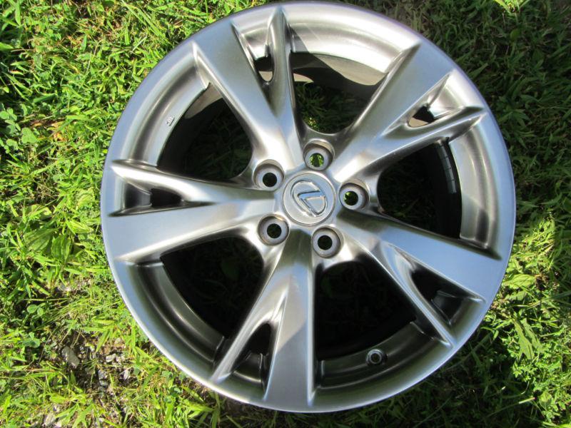 18''lexus is 2009 2010 back  hyper 5 double spoke factory oem wheel rim 