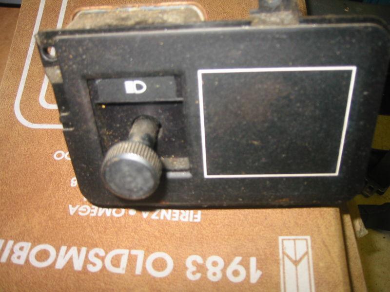 1987 shelby lancer headlight switch and bezel