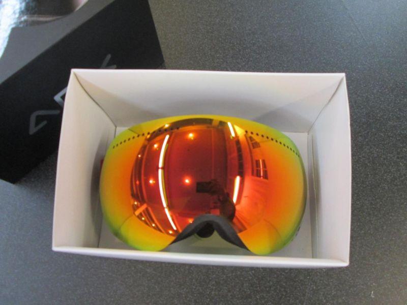 Dragon apx-l snow goggles ice fire/red ionized