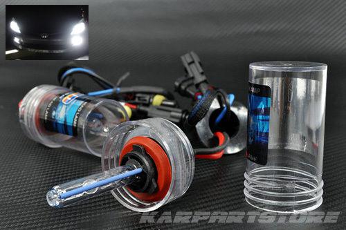 9006/hb4 headlight/low beam 6000k pure white jdm hid replacement bulbs only