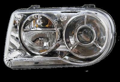 05-09 chrysler 300 headlight clear headlamp assembly front driver side left lh