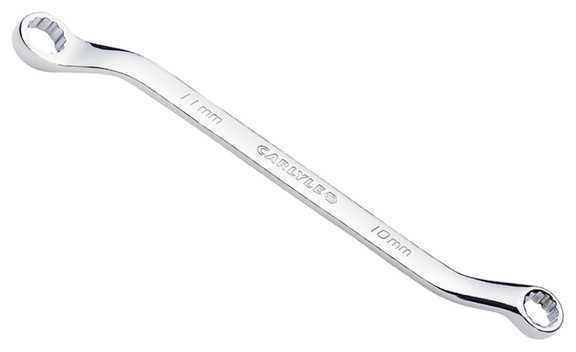 Carlyle hand tools cht lbow1011m - wrench, off-set long box end metric; 10 mm...