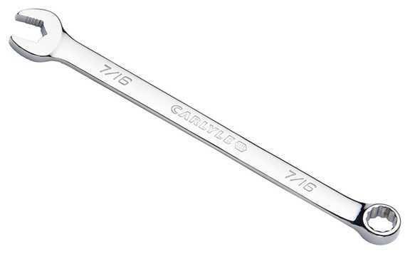 Carlyle hand tools cht cwlns114 - wrench, long non-slip combination sae; 7/16...