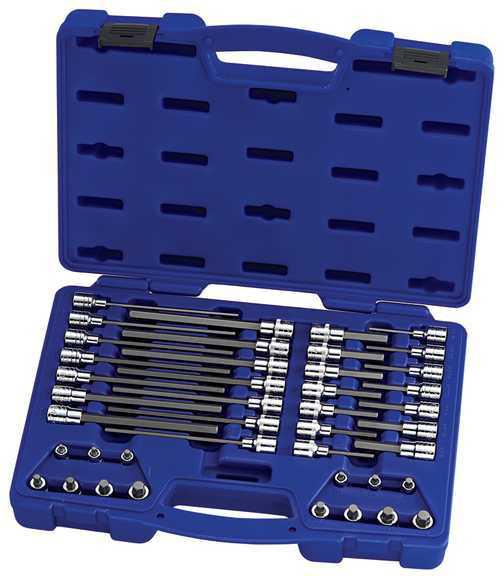 Carlyle hand tools cht bsh42 - socket set, master hex bit metric & sae