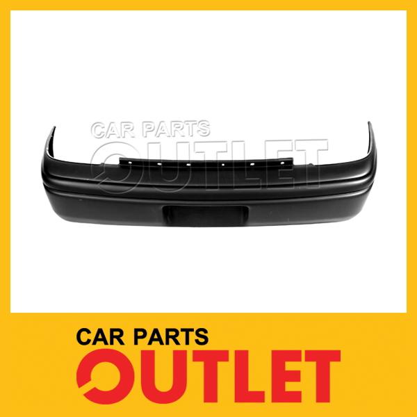 1995-1999 neon base rear bumper facial cover raw black textured fascia plastic