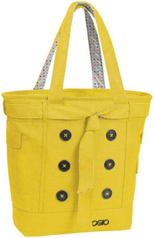 Ogio hamptons tote(fits most 15-in laptop)backpack,yellow,1100cu in/15.5x10.75x4