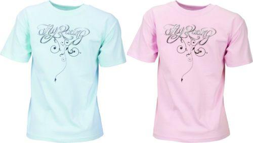 Fly racing toddler girls script crew neck t-shirt 2014