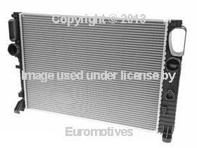 Mercedes w211 w219 500 radiator nissens ships fast engine coolant heat exchanger