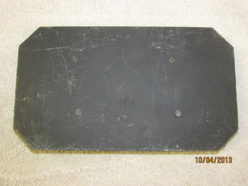 Ford model a battery cover plate