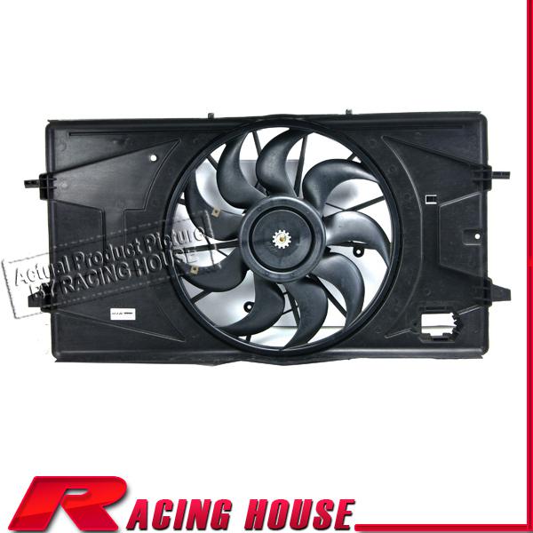 New 03-07 saturn ion2 ion3 radiator ac fan motor shroud 9s replacement gm3115177