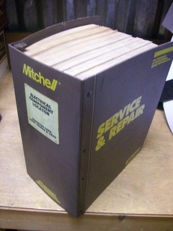 1977 1990 mitchell import electrical component locator manual