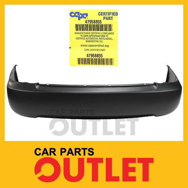 Capa 04-06 nissan sentra se-r rear bumper cover primed