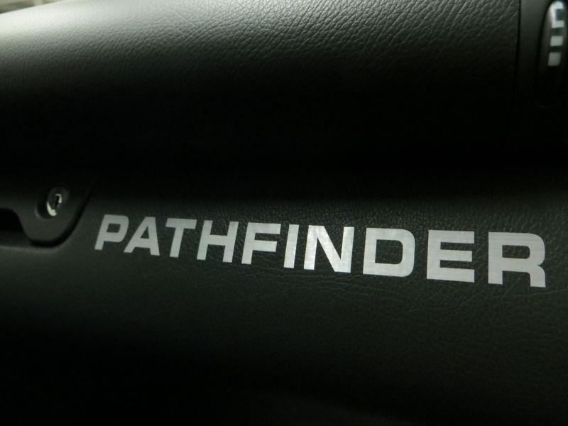 2pcs dashboard badge decal sticker nissan *pathfinder*