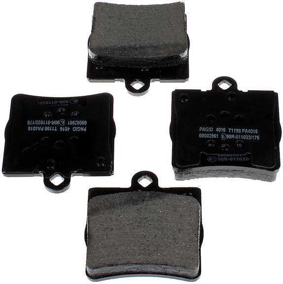 Altrom imports atm d983p - brake pads - rear, metallic