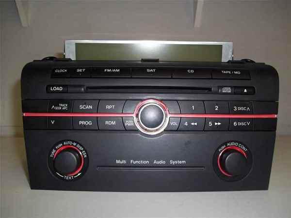 04-05 mazda 3 cd player radio oem