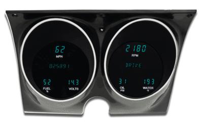 Dakota digital dash '67 68 chevy camaro firebird 6 gauge cluster vfd3-67c-cam