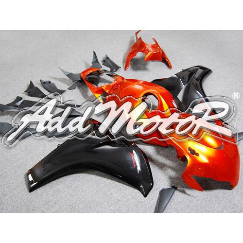 Injection molded fit fireblade cbr1000rr 08-11 orange black fairing 18n35