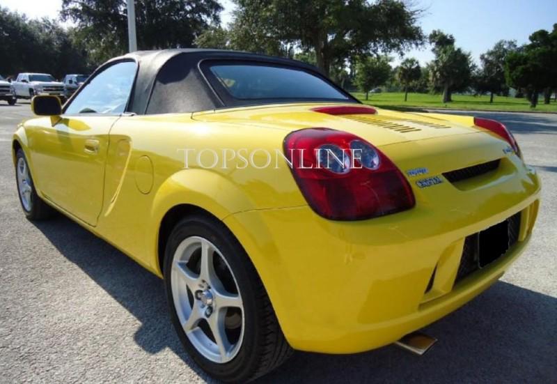 Toyota mr2 & mrs mr 2 spyder convertible top w/heated glass window, cabrio vinyl