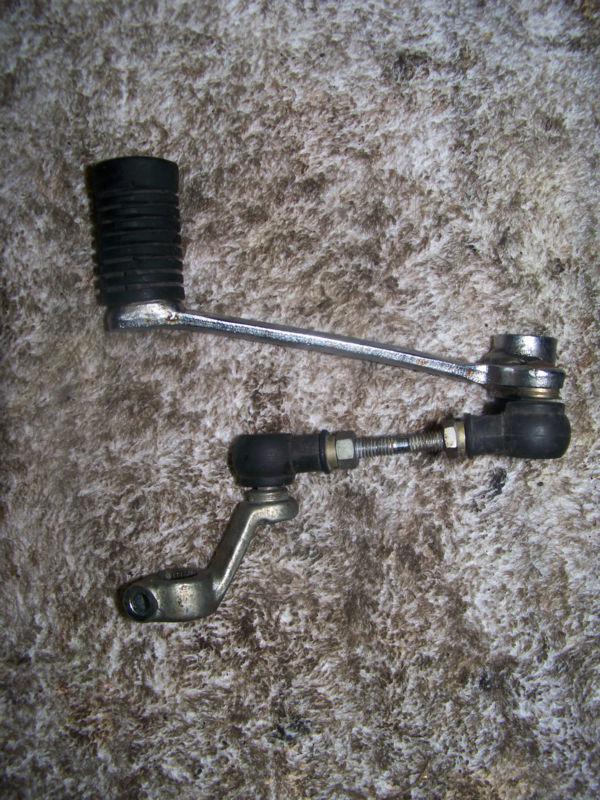 1985 honda vf700 vf 700 s v45 sabre shifter shift peg w/ linkage