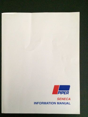 Piper seneca information manual