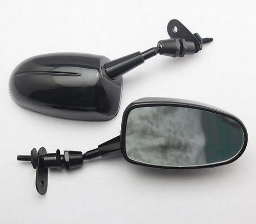 Black motorcycle mirrors for honda cbr 600 f1/f2/f3/f4/f4i cbr 900rr 929rr 954rr