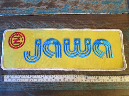 Vintage large jawa motorcycle racing patch moto ama 50 60 100 125 250 350