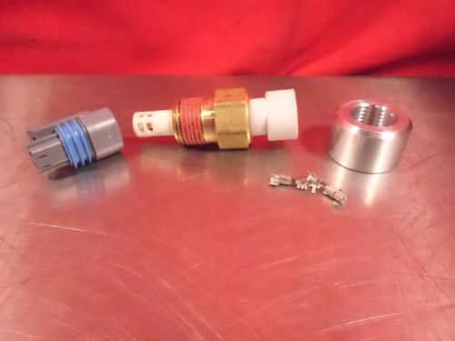 Ait air inlet temp sensor,connector, pins and weld bung works with dsm ecm link