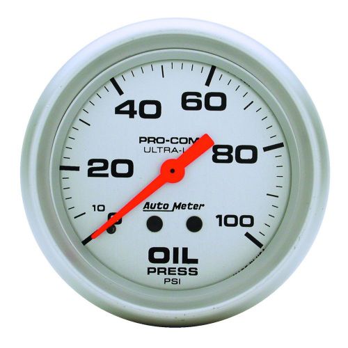 Auto meter 4421 ultra-lite; mechanical oil pressure gauge