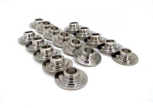 Titanium valve spring retainers set of 16, 10-degree 1.437 to 1.460 springs