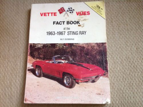 1963-1967 corvette fact book