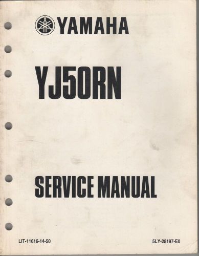 2001 yamaha motorcycle yj50rn lit-11616-14-50 service manual(855)