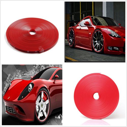 1 pcs red rubber prevention wheel rim protector tape for cars avoid tire wear