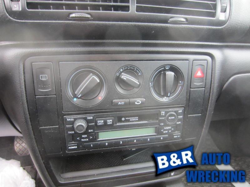 Radio/stereo for 98 99 passat ~ am-fm stereo w/cass premium 4 green lighting