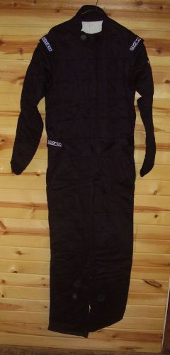 New black sparco jade 2 sfi 5 racing suit size xl  3 layer