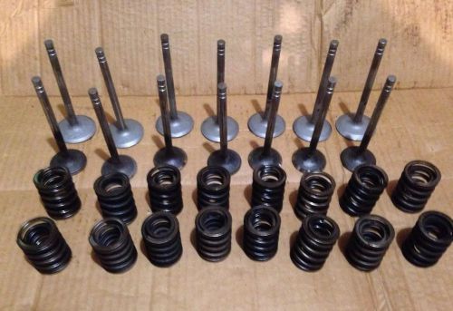 Original used 1968 pontiac 400 4 bbl intake/exhaust valves 2.11/1.77 &amp; springs