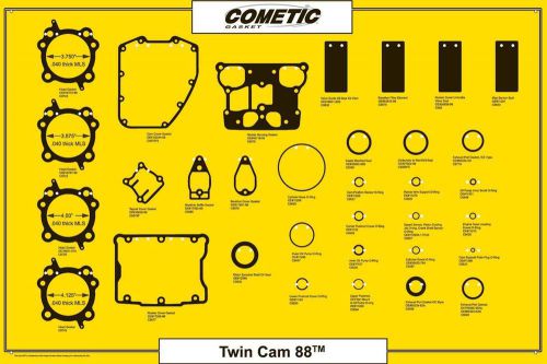 Cometic display board 88 gasket/seal/o-ring, #c9228f