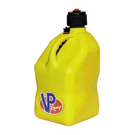 New vp racing square jerry can yellow gas fuel jug 3554