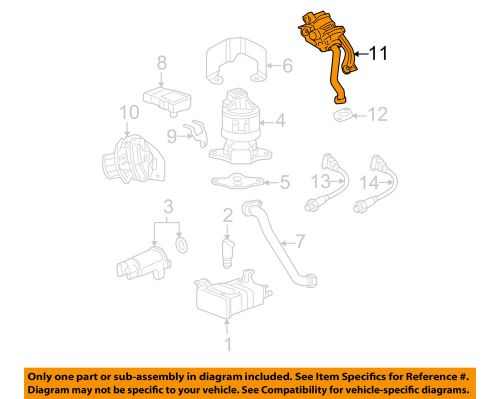 Gm oem secondary air injection system-check valve 12619111