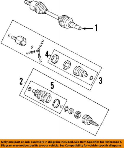 Gm oem-front outer boot 22674175