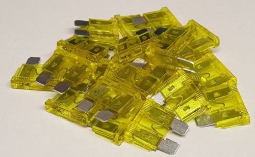 New 20a ato atc fuse blade automotive car truck (25 pcs).